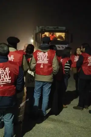 Greve geral: os efeitos nos transportes e na recolha do lixo em Coimbra